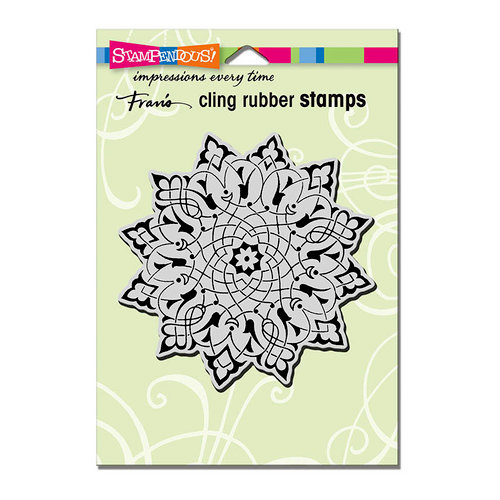 Stampendous - Cling Mounted Rubber Stamps - Arabesque
