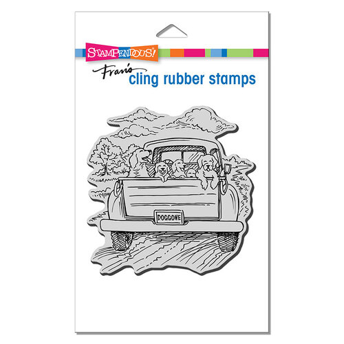 Stampendous - Cling Mounted Rubber Stamps - Dog Gone