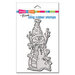 Stampendous - Christmas - Cling Mounted Rubber Stamps - Mini Slimline - Snowman Reach