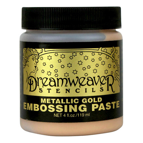 Stampendous - Dreamweaver Stencils - Embossing Paste - Gold