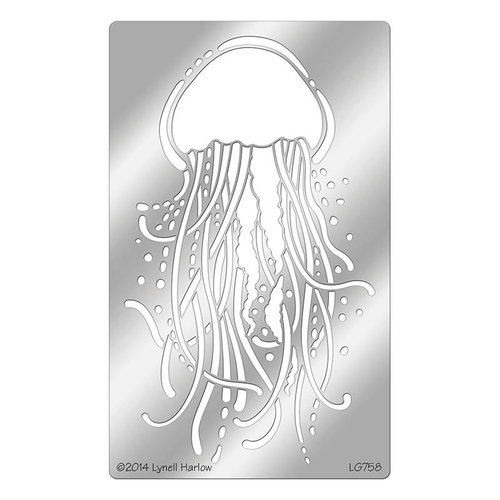 Stampendous - Metal Stencil - Jellyfish