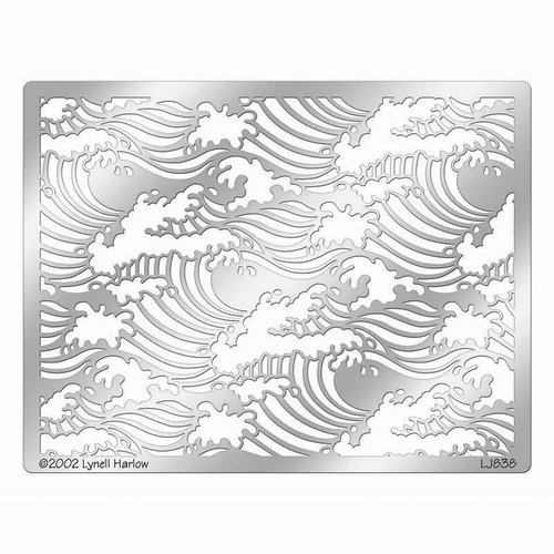 Stampendous - Metal Stencil - Waves