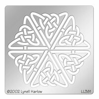 Stampendous - Metal Stencil - Celtic Hexagon