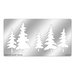 Stampendous - Metal Stencil - Pine Trees