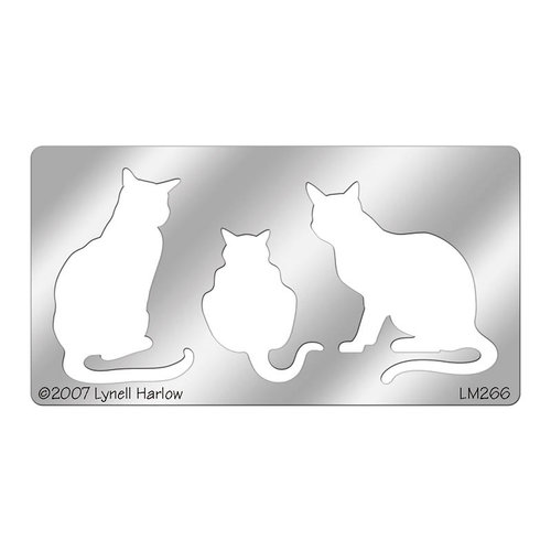 Stampendous - Metal Stencil - Cat Watch