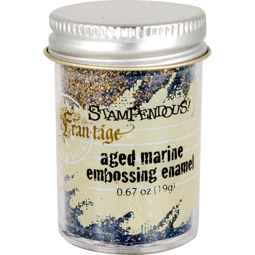 Stampendous - Frantage - Embossing Enamels - Aged Marine