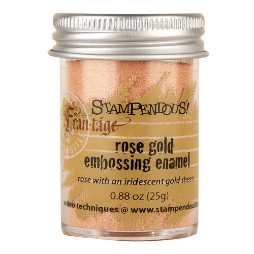Stampendous - Frantage - Embossing Enamels - Rose Gold