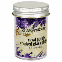 Stampendous - Frantage - Glass Glitter - Royal Purple