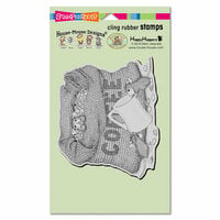 Stampendous - House Mouse Designs - Cling Mounted Rubber Stamps - Coffee Break