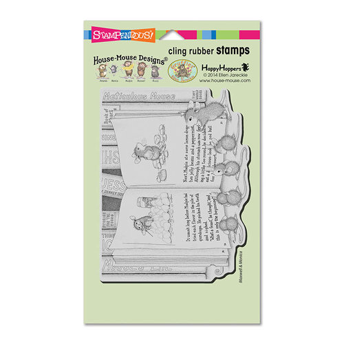 Stampendous - House Mouse Designs - Cling Mounted Rubber Stamps - Mudpie Tale