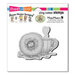 Stampendous - House Mouse Designs - Cling Mounted Rubber Stamps - Donut Day