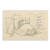 Stampendous - House Mouse Designs - Wood Mounted Stamps - Get Well Soon