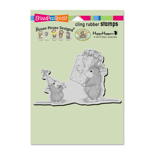 Stampendous - House Mouse Designs - Wood Mounted Stamps - Birthday Gift