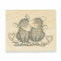 Stampendous - House Mouse Designs - Wood Mounted Stamps - Valentine Kiss