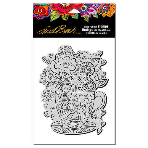 Stampendous - Cling Mounted Rubber Stamps - Teacup