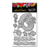 Stampendous - Cling Mounted Rubber Stamps - Mermaid Fish