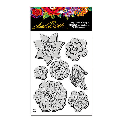 Stampendous - Cling Mounted Rubber Stamps - Blossoms