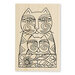 Stampendous - Wood Mounted Stamps - Feline Love