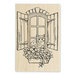 Stampendous - Wood Mounted Stamps - Window Kitty