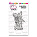 Stampendous - Pink Your Life - Cling Mounted Rubber Stamps - Whisper Friendship