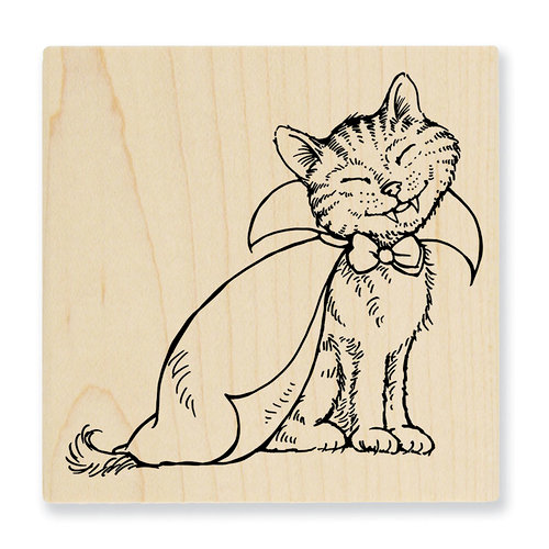 Stampendous - Halloween - Wood Mounted Stamps - Count Catula