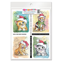 Stampendous - Christmas - Quick Card Panels - Furry Holidays