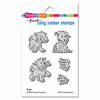 Stampendous - Cling Mounted Rubber Stamps - Puppy Playmates