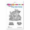 Stampendous - Cling Mounted Rubber Stamps - Turtle Fun