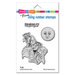 Stampendous - Halloween - Cling Mounted Rubber Stamps - Beware Witch