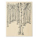 Stampendous - Wood Mounted Stamps - Birch Forest
