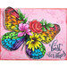 Stampendous - Wood Mounted Stamps - Floral Flutter