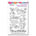 Stampendous - Clear Photopolymer Stamps - Christmas Wishes