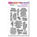 Stampendous - Clear Photopolymer Stamps - Friendly Phrases