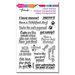 Stampendous - Clear Photopolymer Stamps - Cat Sayings