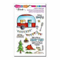 Stampendous - Clear Acrylic Stamps - Campground