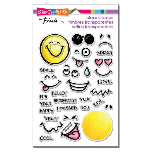 Stampendous - Clear Photopolymer Stamps - Emojis