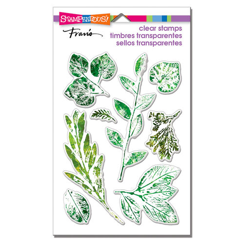Stampendous - Clear Photopolymer Stamps - Leafy Imprint