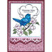 Stampendous - Clear Photopolymer Stamps - Bird Frame