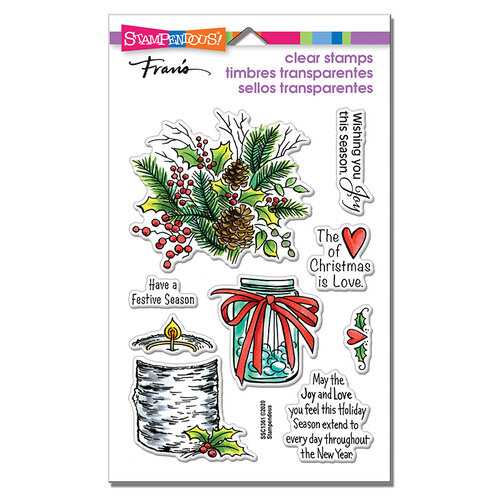 Stampendous - Christmas - Clear Photopolymer Stamps - Festive Season