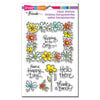 Stampendous - Clear Photopolymer Stamps - Flower Frame