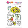 Stampendous - Clear Photopolymer Stamps - Pop Sunflowers