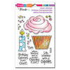 Stampendous - Clear Photopolymer Stamps - Pop Cupcake