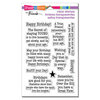 Stampendous - Clear Photopolymer Stamps - Birthday Age