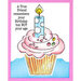 Stampendous - Clear Photopolymer Stamps - Birthday Age