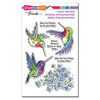Stampendous - Clear Photopolymer Stamps - Hummingbird Hope