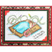 Stampendous - Christmas - Clear Photopolymer Stamps - Santa Frame