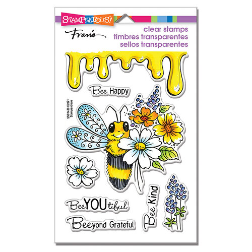 Stampendous - Clear Photopolymer Stamps - Bee Kind