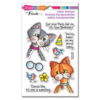 Stampendous - Clear Photopolymer Stamps - Cat Friends