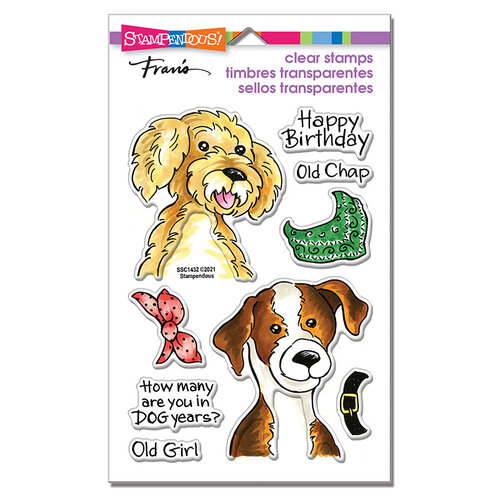 Stampendous - Clear Photopolymer Stamps - Dog Years