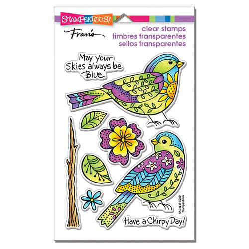 Stampendous - Clear Photopolymer Stamps - Mystic Birds